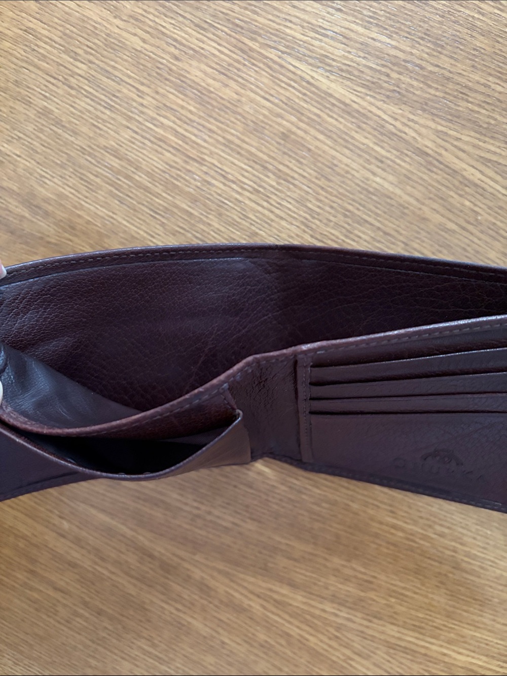 Ghurka Marley Hodgson Original Mens Wallet Bifold Chestnut Leather Vintage - Picture 7 of 15